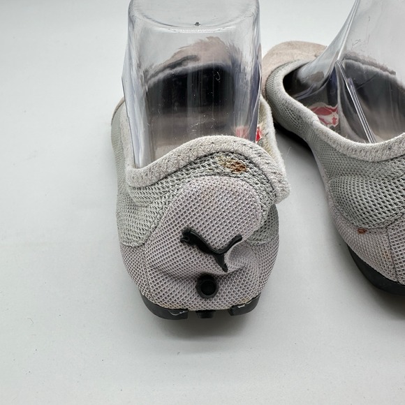 Puma Sabadella Ballerina Flats Suede Mesh Womens 9.5 Purple Pink Gray Gorpcore - Picture 4 of 13